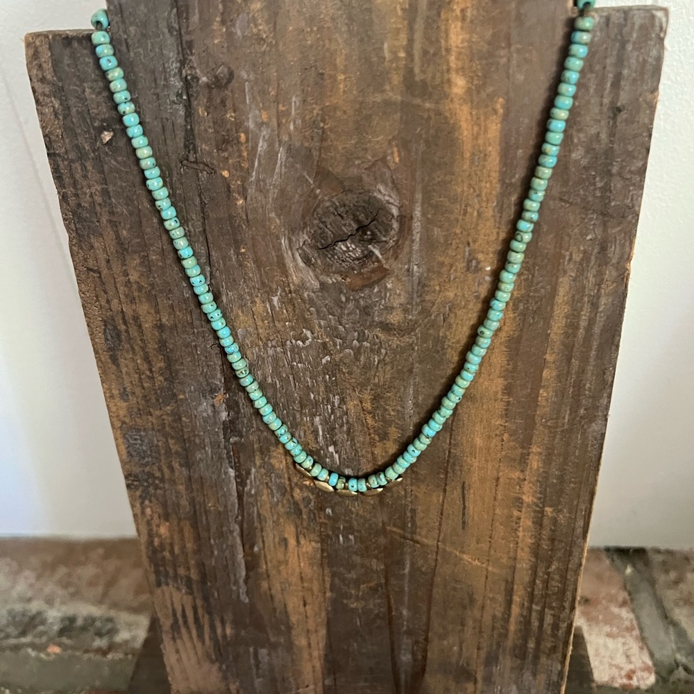 Turquoise Beaded Necklace